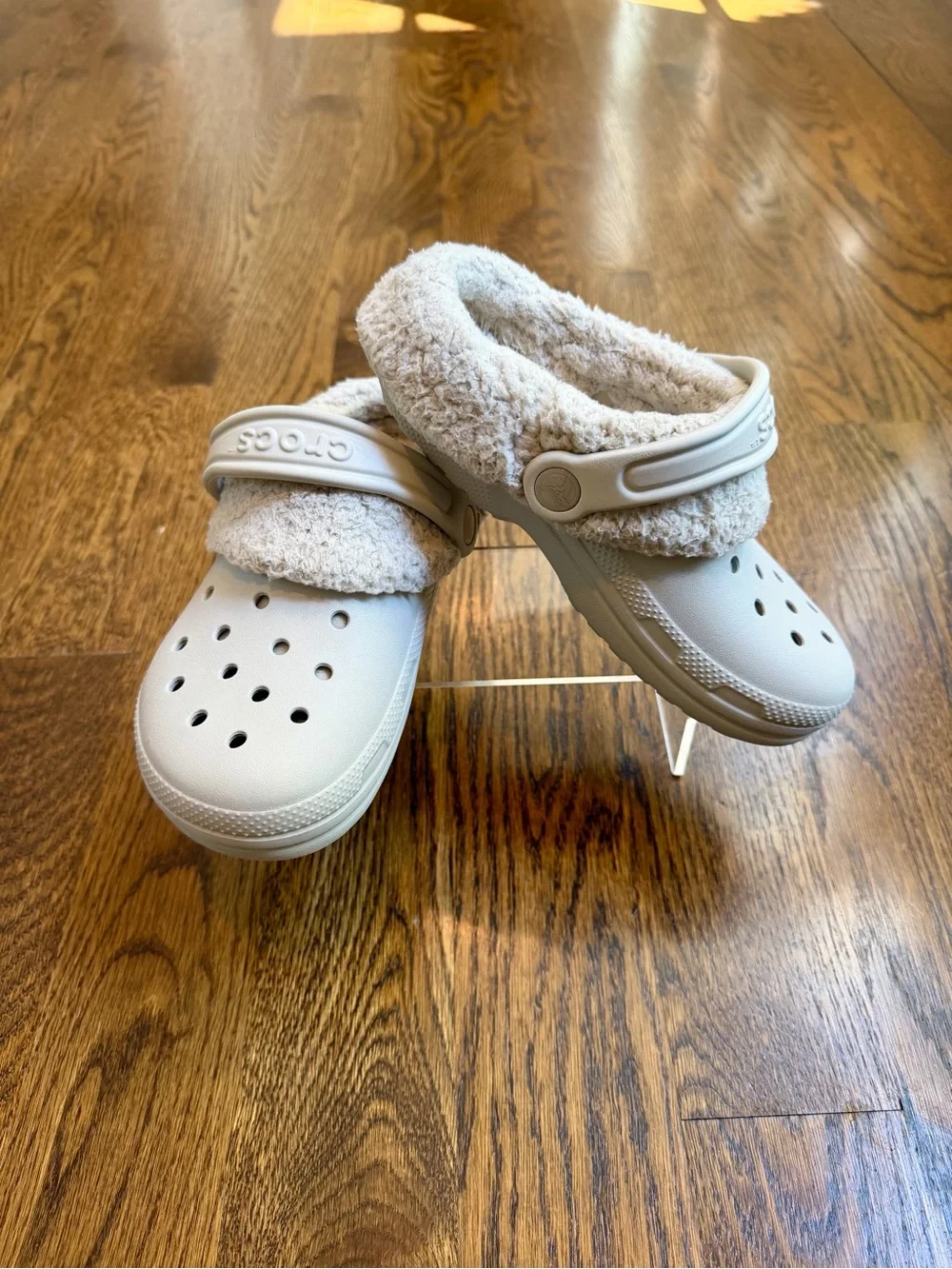 Kids CROCS Fleece Lined -- Sz 2